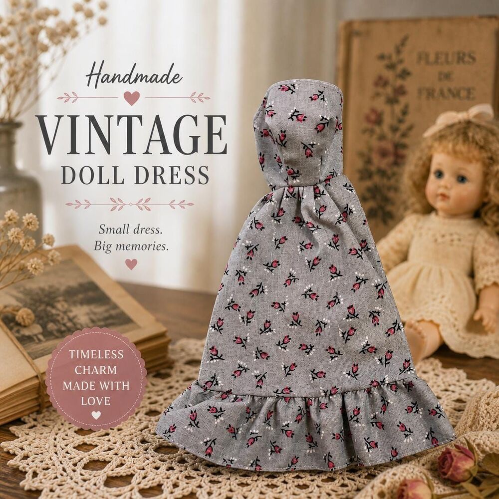 Vintage Barbie 1982 Fashion Classics #5701 Dress – Mattel Collectible Doll Cloth